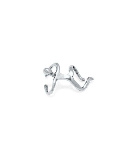 Ear cuff trepador de plata "UP"