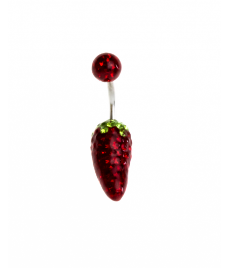 Piercing ombligo chili "Red Hot Chili Peppers"