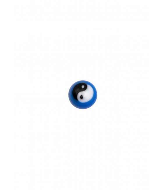 Bola piercing 1.6mm con símbolo de yin yang