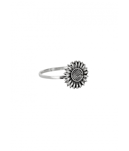 Anillo Girasol de Plata "Sunflower"