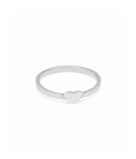 Anillo corazón de plata "Anima"