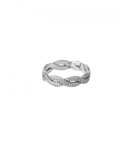 Anillo de Cadena Plata "ADN"