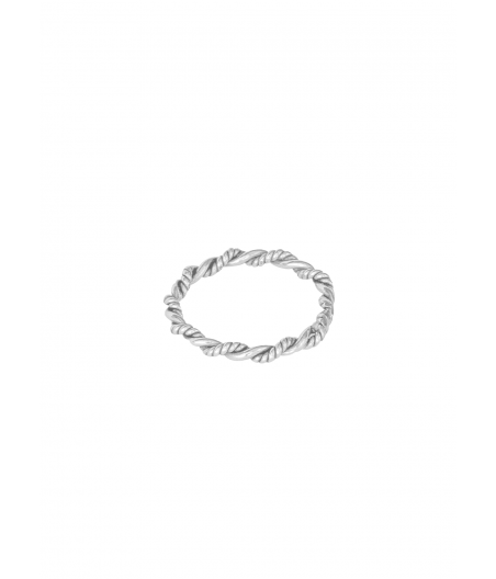 Anillo Trenzado Plata "Thorns"