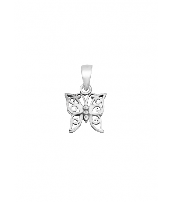 Colgante en forma de mariposa de plata "Beauty"