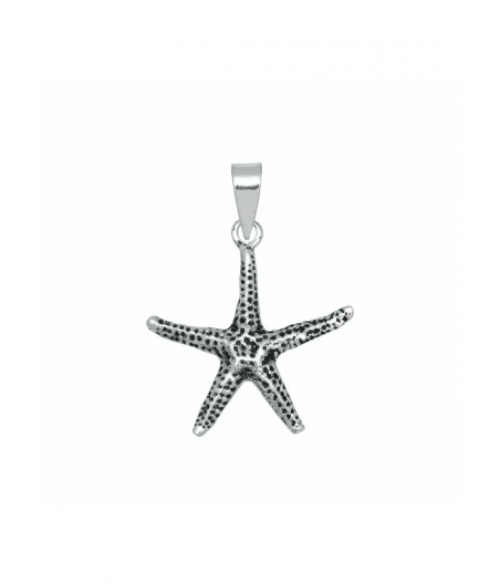 Colgantes estrella de mar de Plata de ley "Starfish"