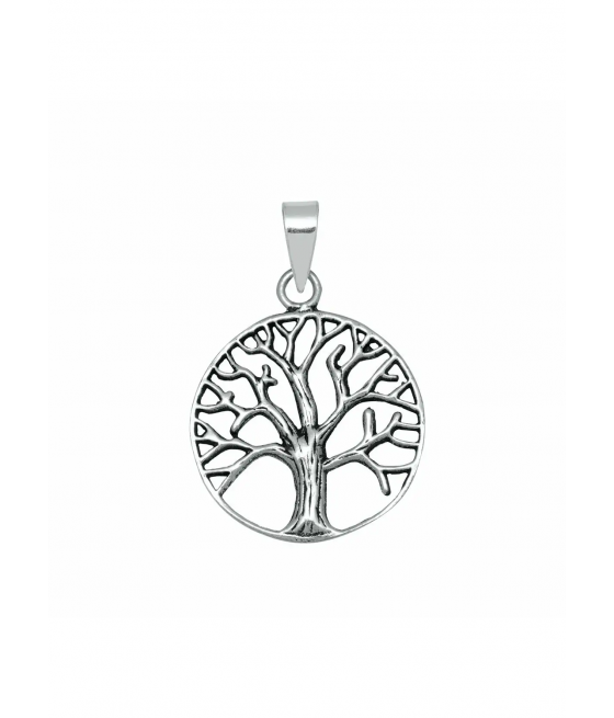 Árbol de la vida grande plata "Kin"