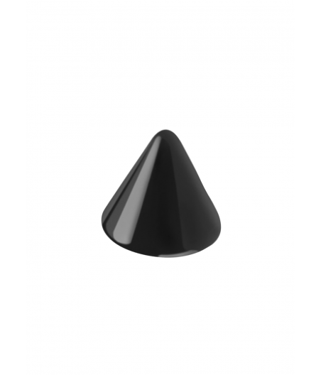 Bola pico/ cono acrílico para piercing 1.2 mm