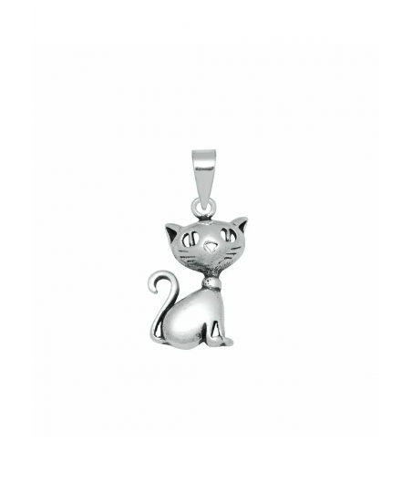 Colgante plata gatito "Gato"