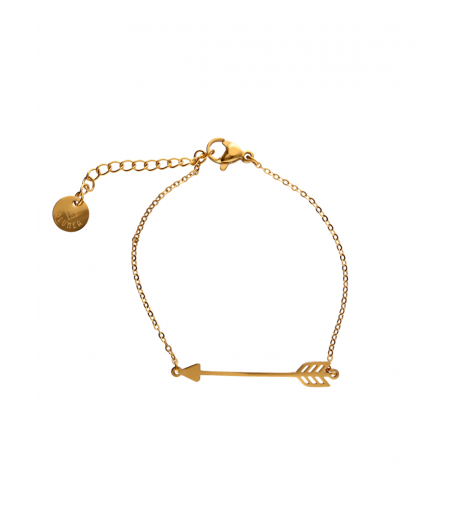 Pulsera acero con flecha