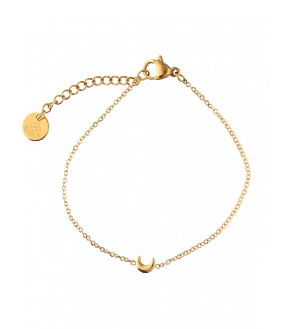 Pulsera acero con luna...