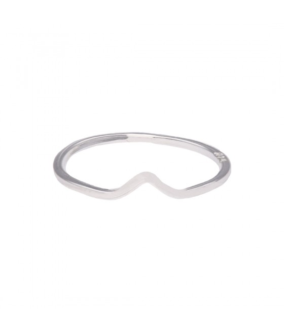 Anillo fino plata mini pico